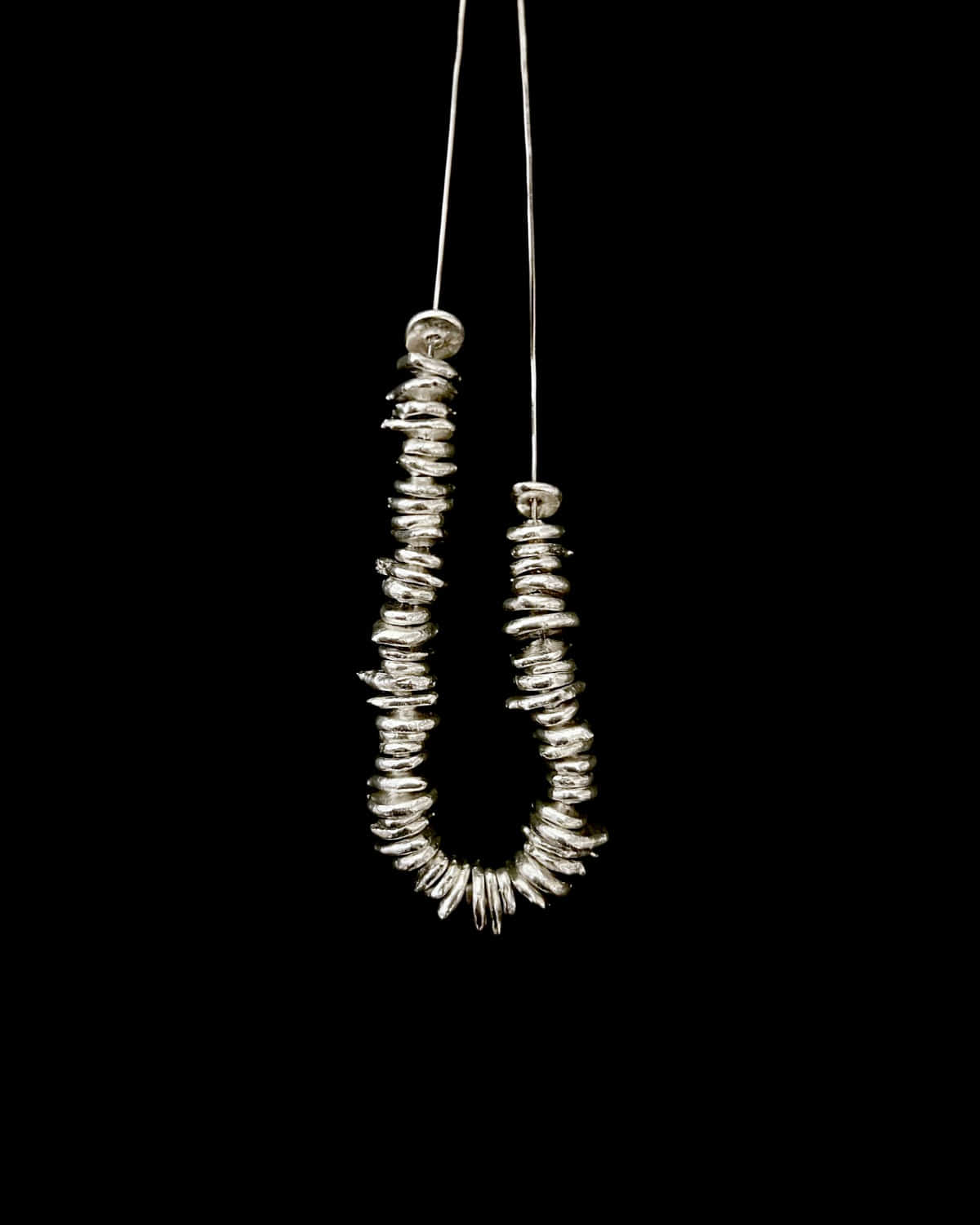 Gilbertine Silver Atypical Necklace